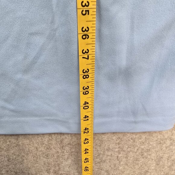 Calvin Klein Womens Blue Ruffle Sleeve Dress 20W Polyester - Picture 6 of 7